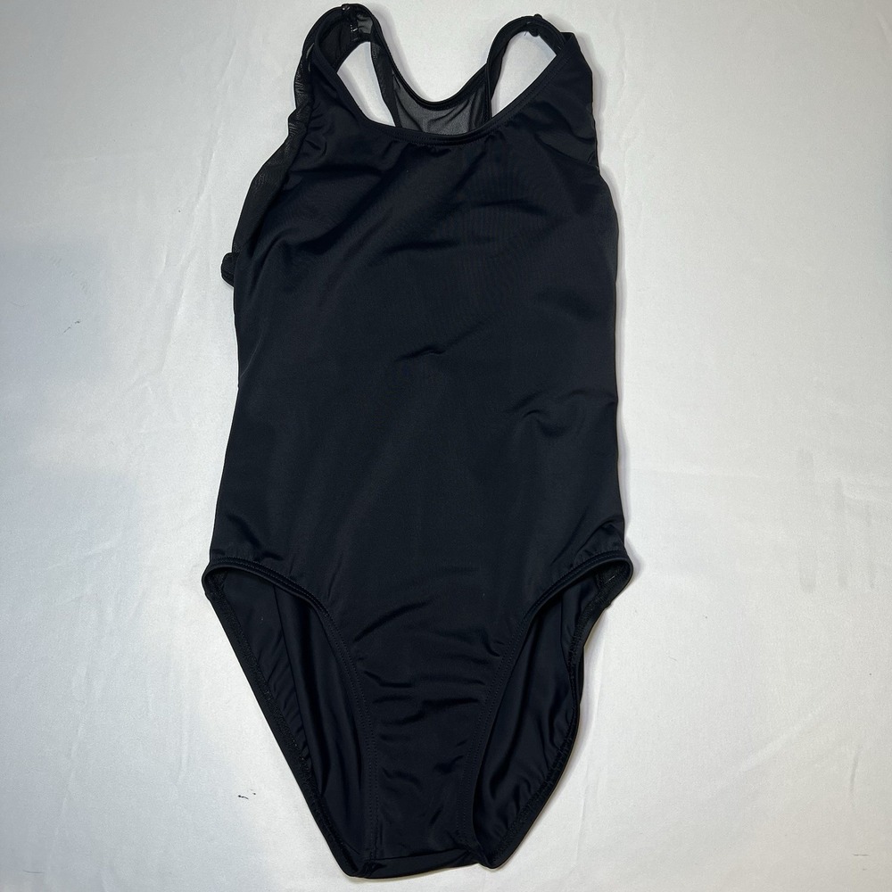 Girls Balera Size MC Black Dance Ballet Leotard Gymnastic Costume Acrobatic Jazz